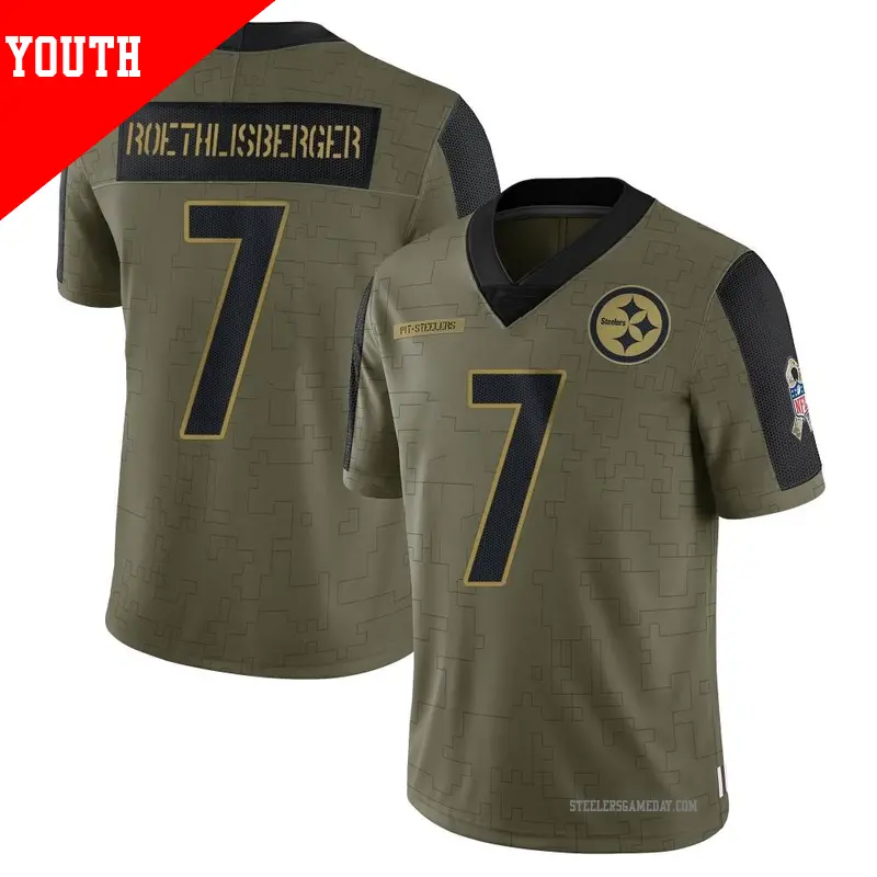 Ben roethlisberger youth jersey best sale